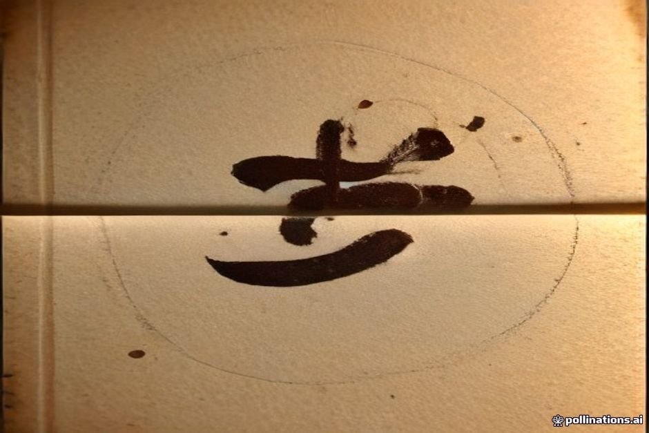 Handwritten Devanagari number characters with clear script formation