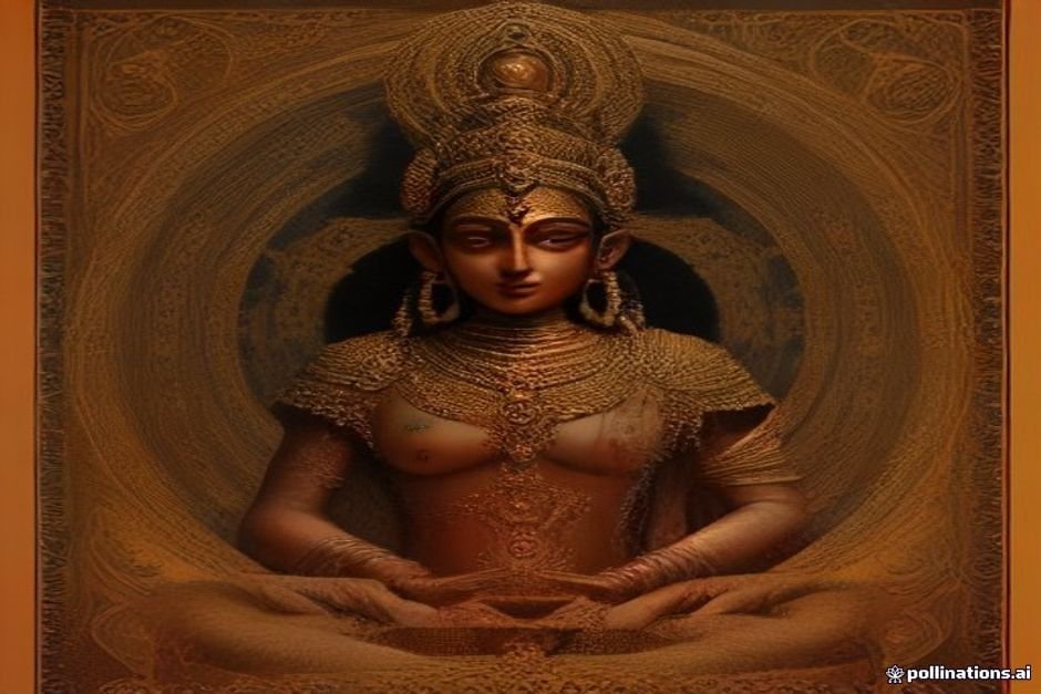 Ancient Sanskrit manuscript pages from Hindu religious texts
