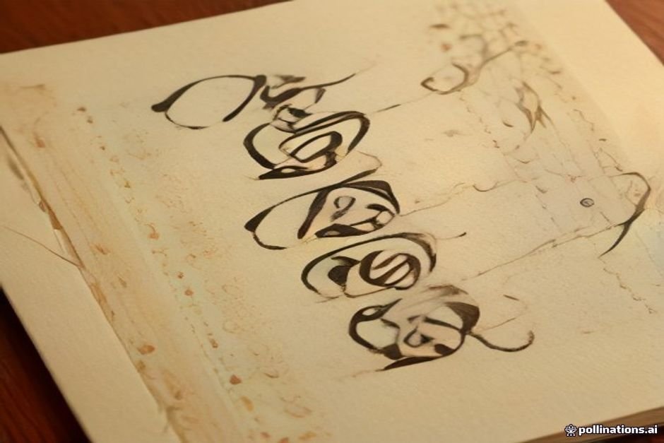 Beautiful Bengali script handwriting displaying traditional name calligraphy