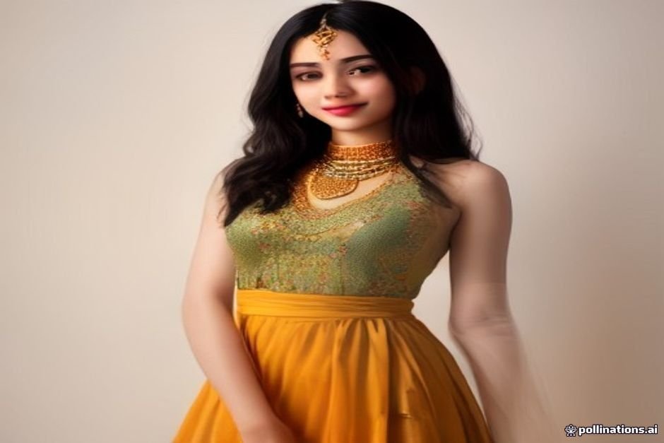 Modern Indian girl embodying divine feminine qualities