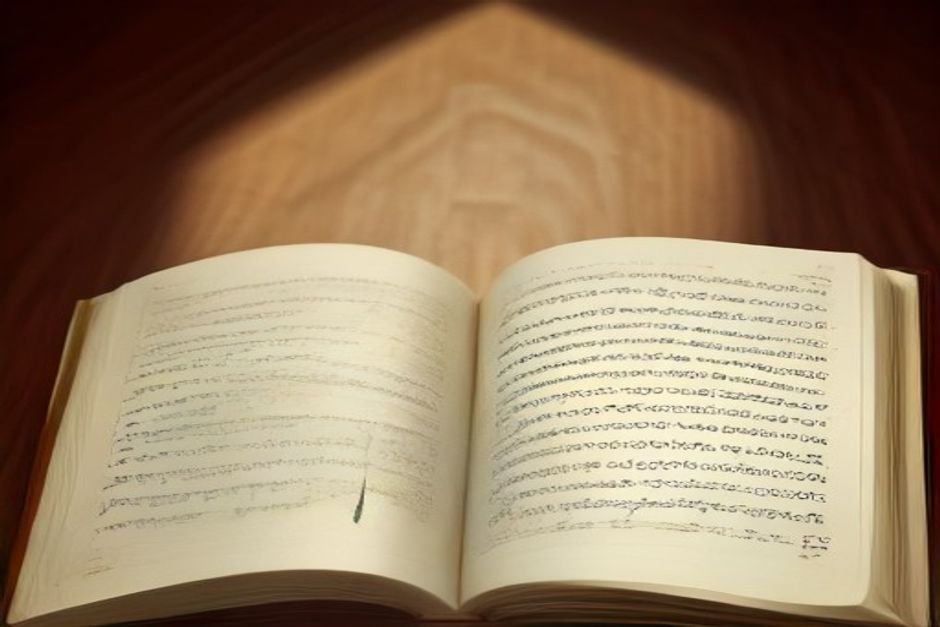 Sacred Quranic text symbolizing Islamic religious heritage