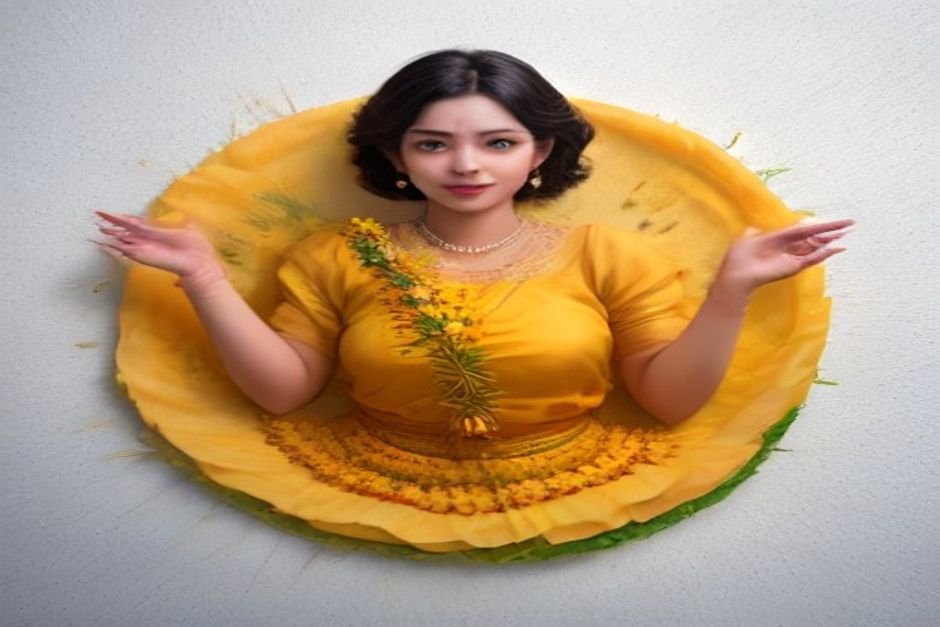 Vibrant Tamil New Year celebration with traditional Pongal harvest decorations