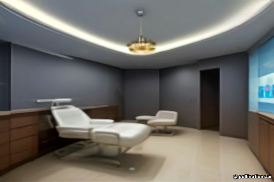 High-tech dental treatment space featuring advanced dental equipment