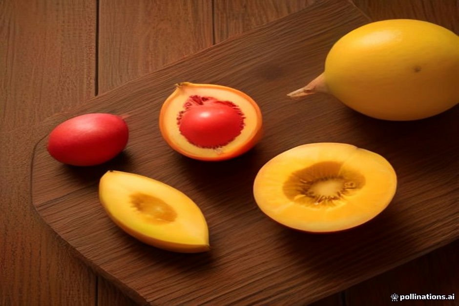 Fresh mango and guava showcasing popular Telugu fruits