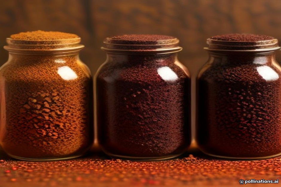 Organized glass containers storing labeled whole Indian spices