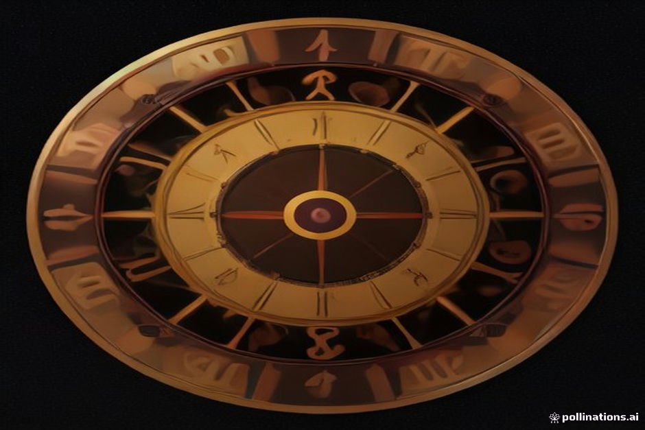 Circular zodiac wheel displaying Kannada rashi names