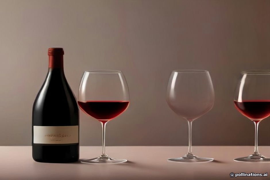 Red and white wine glasses arranged for a wine tasting experience in India
